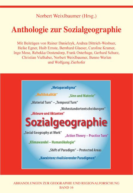 Cover-Bild Anthologie zur Sozialgeographie