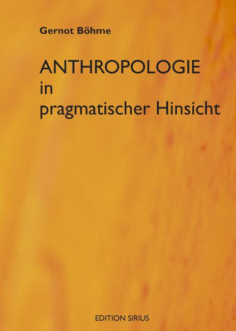 Cover-Bild Anthroplogie in pragmatischer Hinsicht