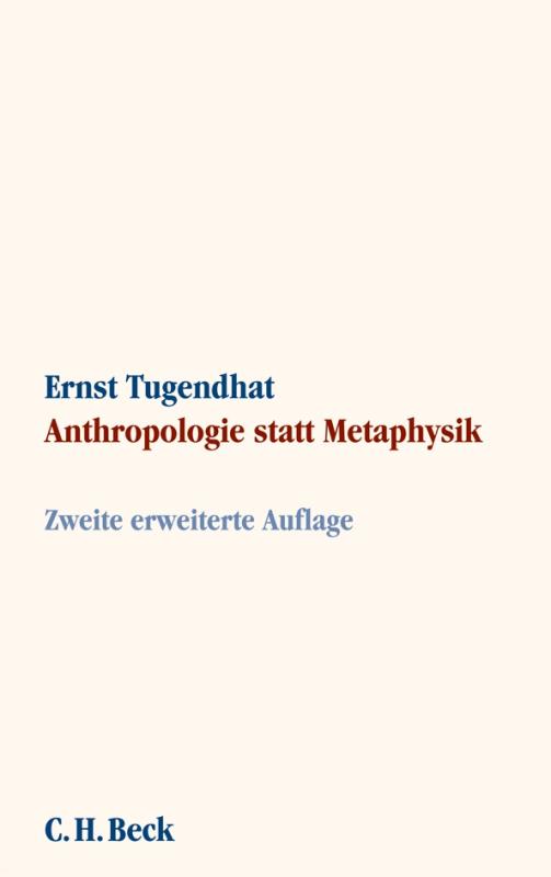 Cover-Bild Anthropologie statt Metaphysik