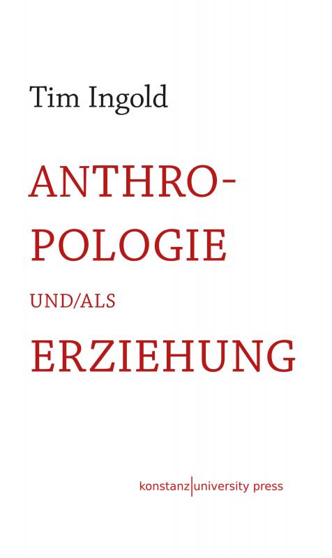 Cover-Bild Anthropologie und/als Erziehung