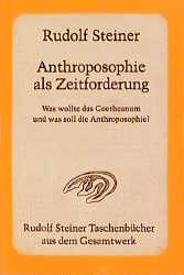 Cover-Bild Anthroposophie als Zeitforderung