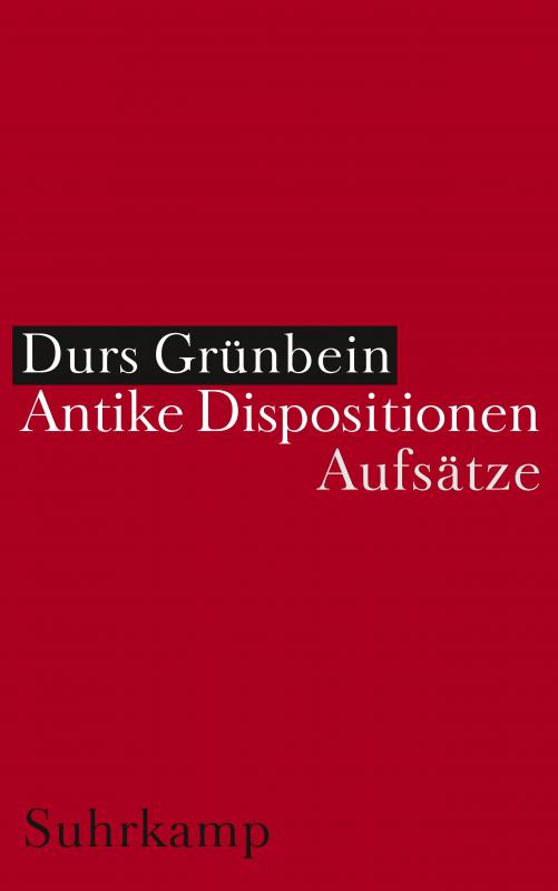 Cover-Bild Antike Dispositionen