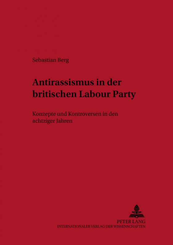 Cover-Bild Antirassismus in der britischen Labour Party