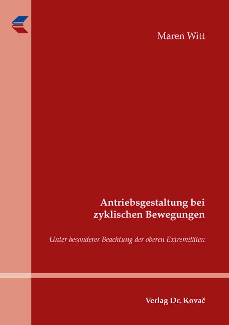 Cover-Bild Antriebsgestaltung bei zyklischen Bewegungen