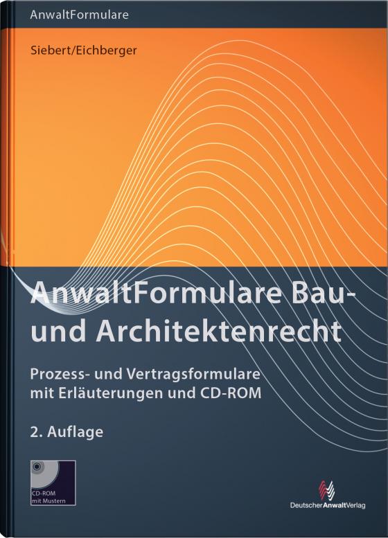 Cover-Bild AnwaltFormulare Bau- und Architektenrecht