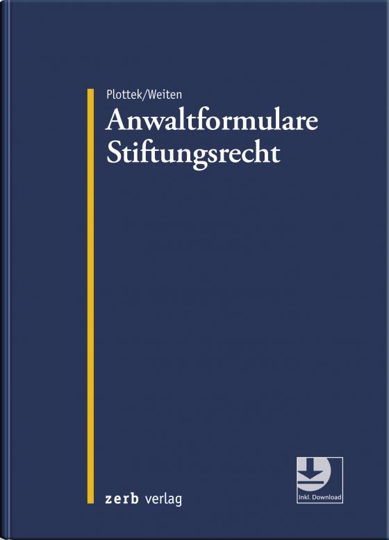 Cover-Bild Anwaltformulare Stiftungsrecht