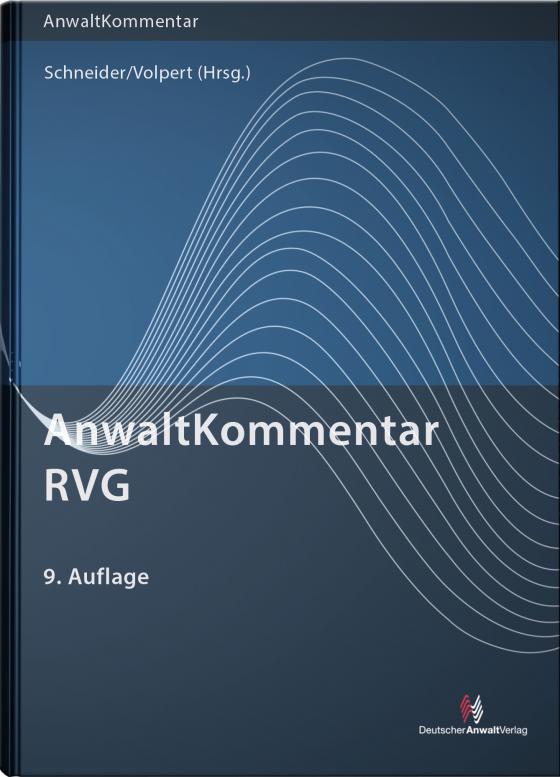 Cover-Bild AnwaltKommentar RVG