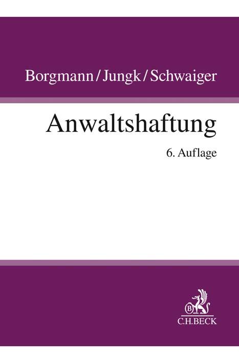 Cover-Bild Anwaltshaftung