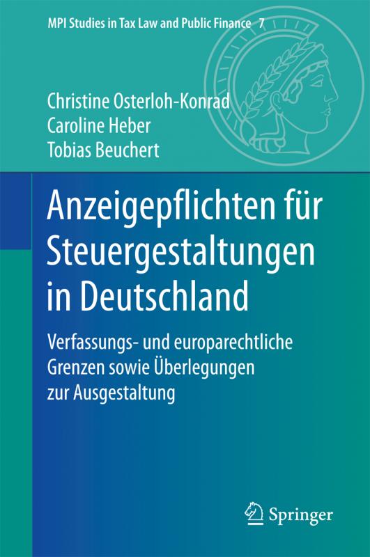 Cover-Bild Anzeigepflichten für Steuergestaltungen in Deutschland