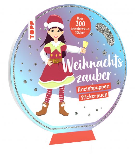Cover-Bild Anziehpuppen-Stickerbuch: Weihnachten