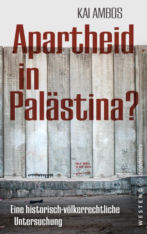 Cover-Bild Apartheid in Palästina?