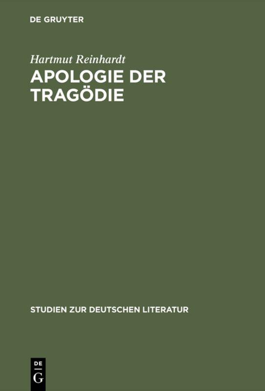 Cover-Bild Apologie der Tragödie