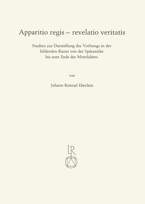 Cover-Bild Apparitio regis – revelatio veritatis