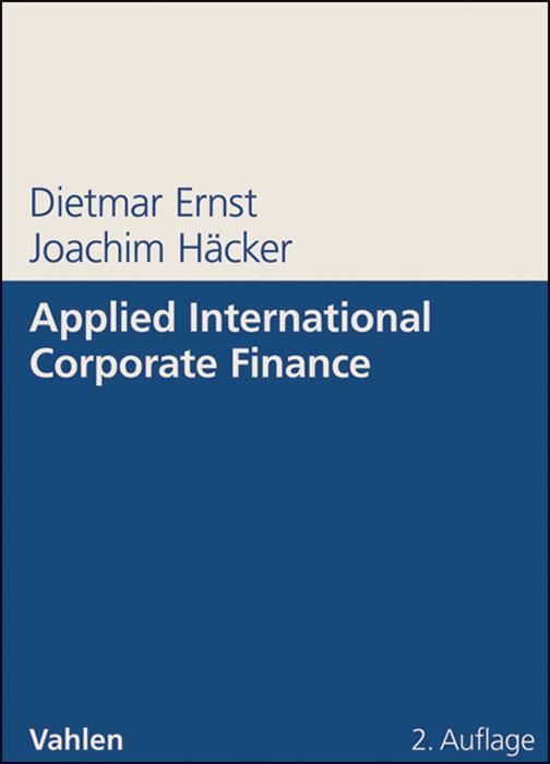Cover-Bild Applied International Corporate Finance