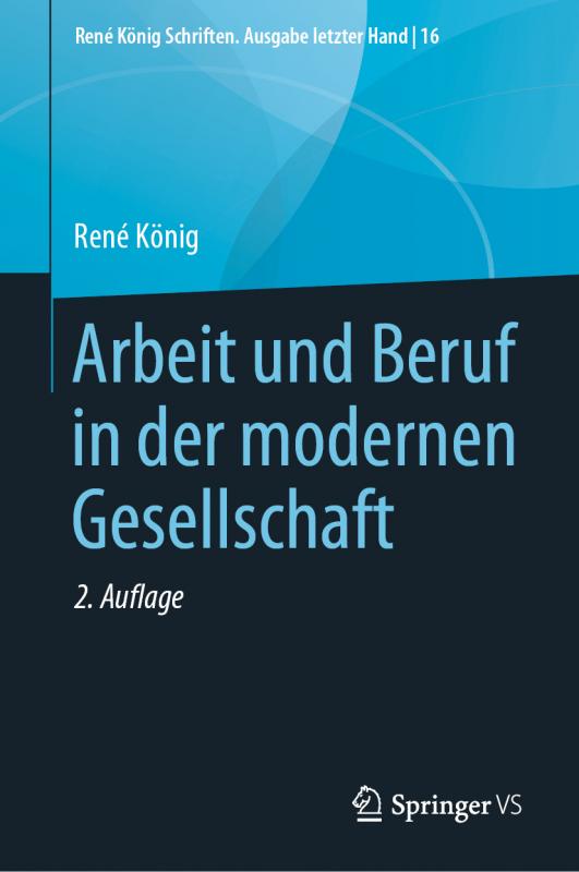 Cover-Bild Arbeit und Beruf in der modernen Gesellschaft