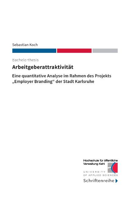 Cover-Bild Arbeitgeberattraktivität