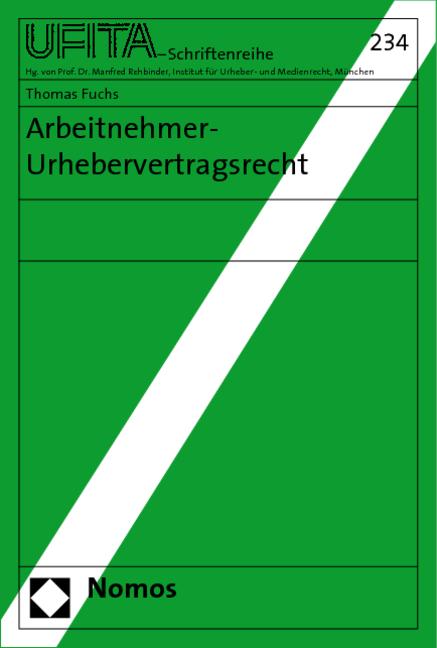 Cover-Bild Arbeitnehmer-Urhebervertragsrecht