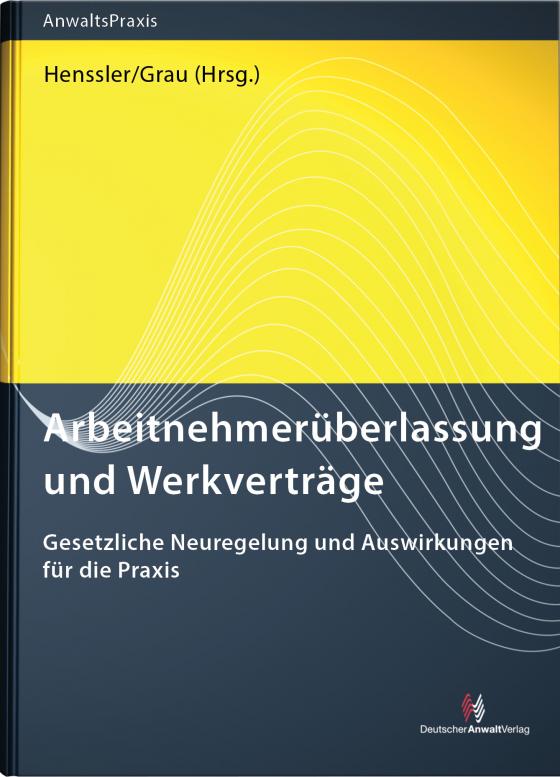 Cover-Bild Arbeitnehmerüberlassung und Werkverträge