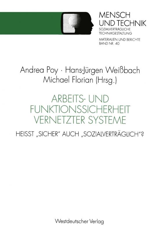 Cover-Bild Arbeits- und Funktionssicherheit vernetzter Systeme