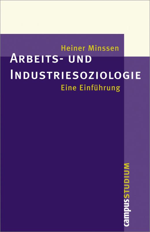 Cover-Bild Arbeits- und Industriesoziologie