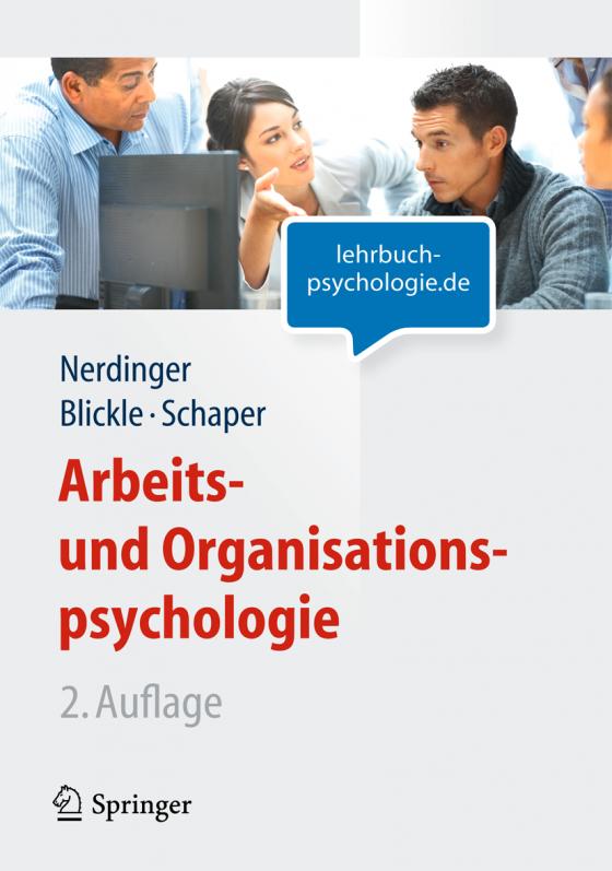 Cover-Bild Arbeits- und Organisationspsychologie (Lehrbuch mit Online-Materialien)