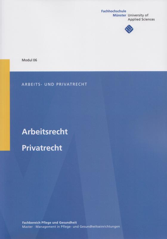 Cover-Bild Arbeits- und Privatrecht