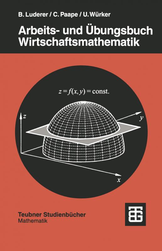 Cover-Bild Arbeits- und Übungsbuch Wirtschaftsmathematik