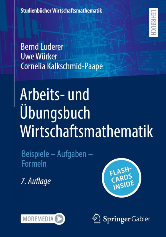 Cover-Bild Arbeits- und Übungsbuch Wirtschaftsmathematik