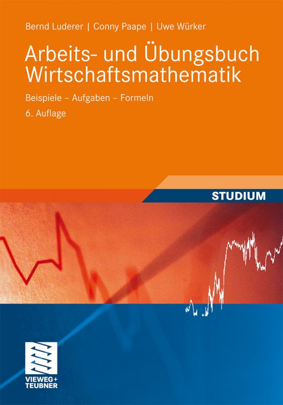 Cover-Bild Arbeits- und Übungsbuch Wirtschaftsmathematik