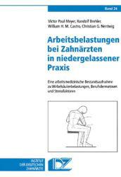 Cover-Bild Arbeitsbelastung bei Zahnärzten in niedergelassener Praxis