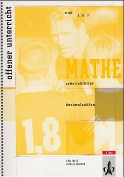 Cover-Bild Arbeitsblätter Mathematik Dezimalzahlen