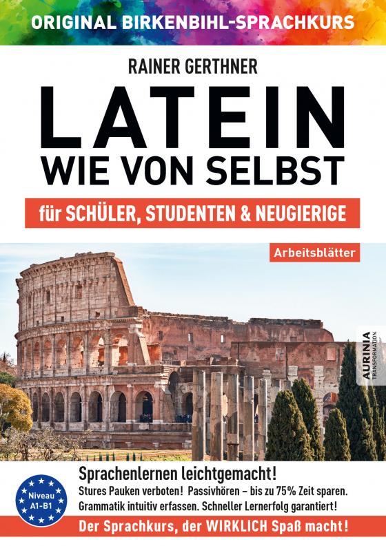 Cover-Bild Arbeitsbuch zu Latein wie von selbst