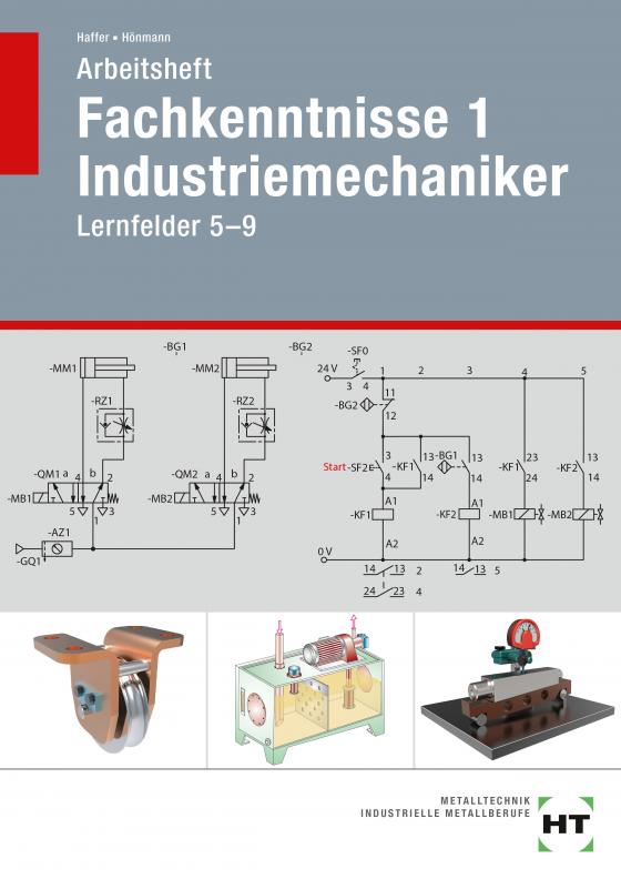 Cover-Bild Arbeitsheft Fachkenntnisse 1 Industriemechaniker