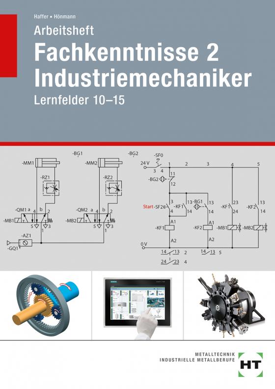 Cover-Bild Arbeitsheft Fachkenntnisse 2 Industriemechaniker