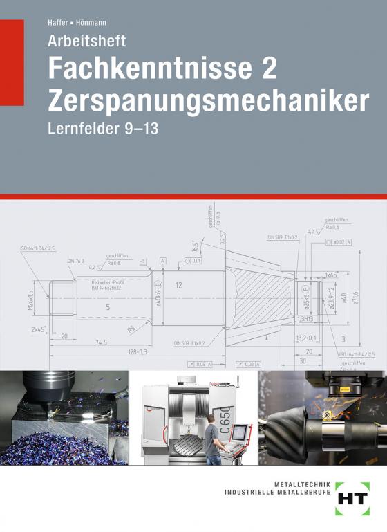 Cover-Bild Arbeitsheft Fachkenntnisse 2 Zerspanungsmechaniker