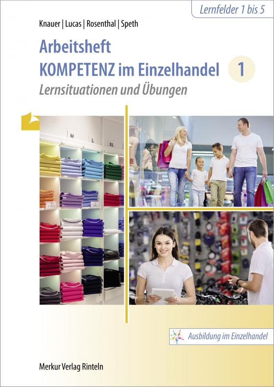 Cover-Bild Arbeitsheft Kompetenz im Einzelhandel 1