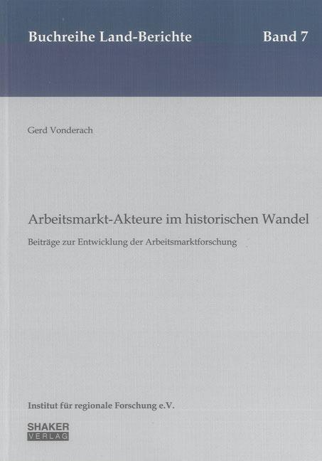 Cover-Bild Arbeitsmarkt-Akteure im historischen Wandel