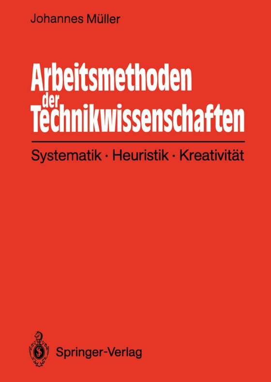 Cover-Bild Arbeitsmethoden der Technikwissenschaften