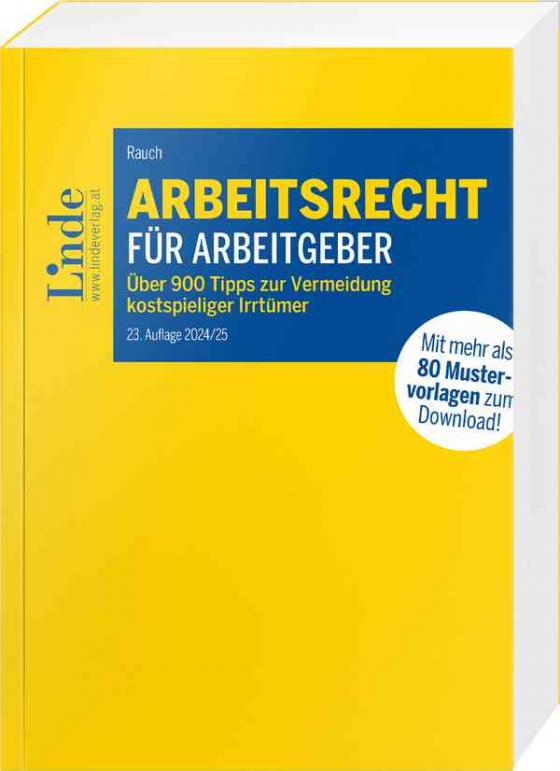 Cover-Bild Arbeitsrecht für Arbeitgeber