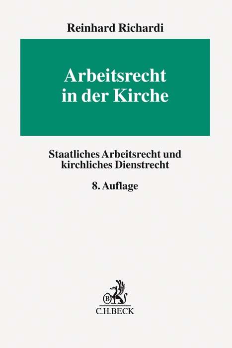 Cover-Bild Arbeitsrecht in der Kirche