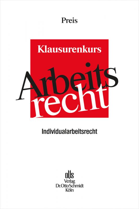 Cover-Bild Arbeitsrecht Klausurenkurs