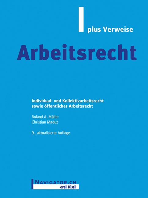 Cover-Bild Arbeitsrecht plus Verweise