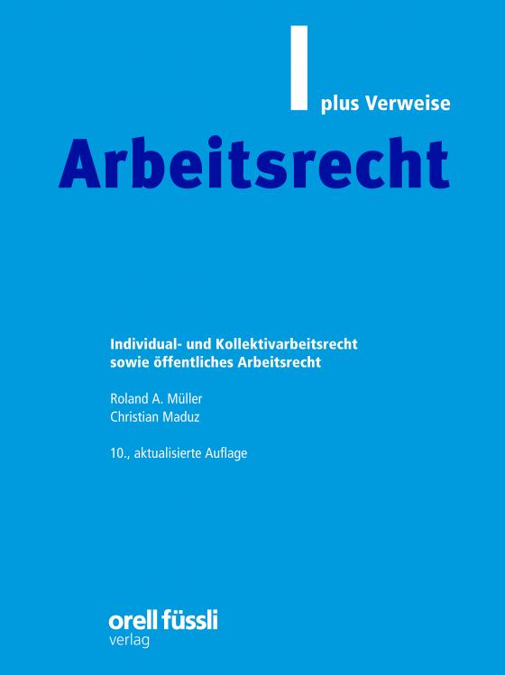 Cover-Bild Arbeitsrecht plus Verweise