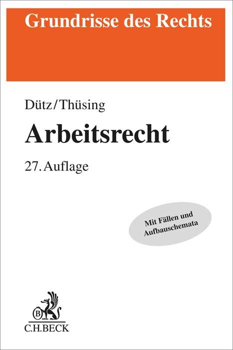 Cover-Bild Arbeitsrecht