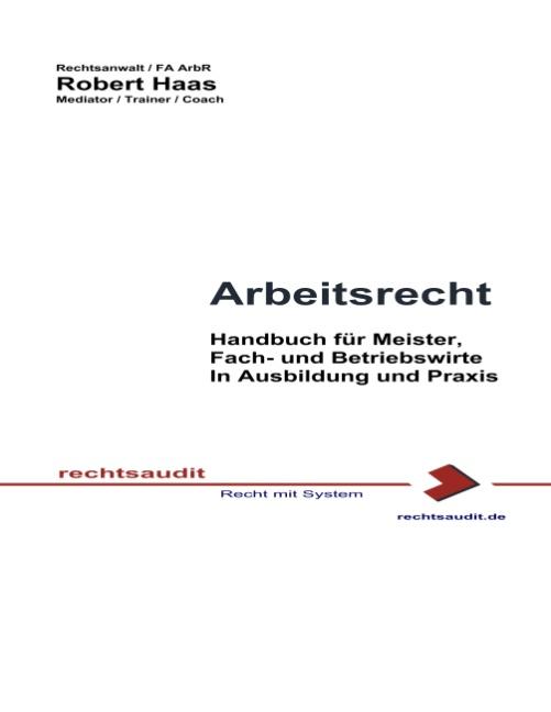 Cover-Bild Arbeitsrecht