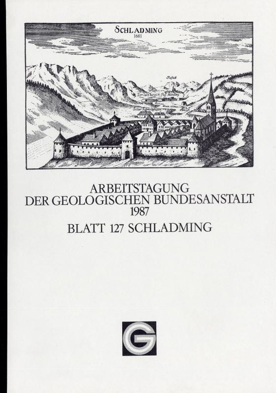 Cover-Bild Arbeitstagung 1987 der Geologischen Bundesanstalt