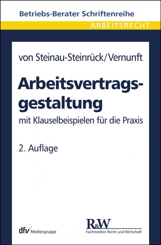 Cover-Bild Arbeitsvertragsgestaltung