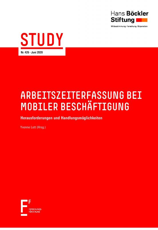 Cover-Bild Arbeitszeiterfassung bei mobiler Beschäftigung