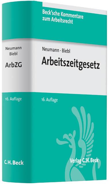 Cover-Bild Arbeitszeitgesetz