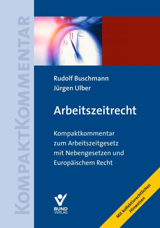 Cover-Bild Arbeitszeitrecht